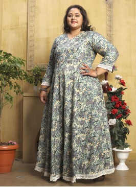 Sensible Rayon Casual Floor Length Kurti