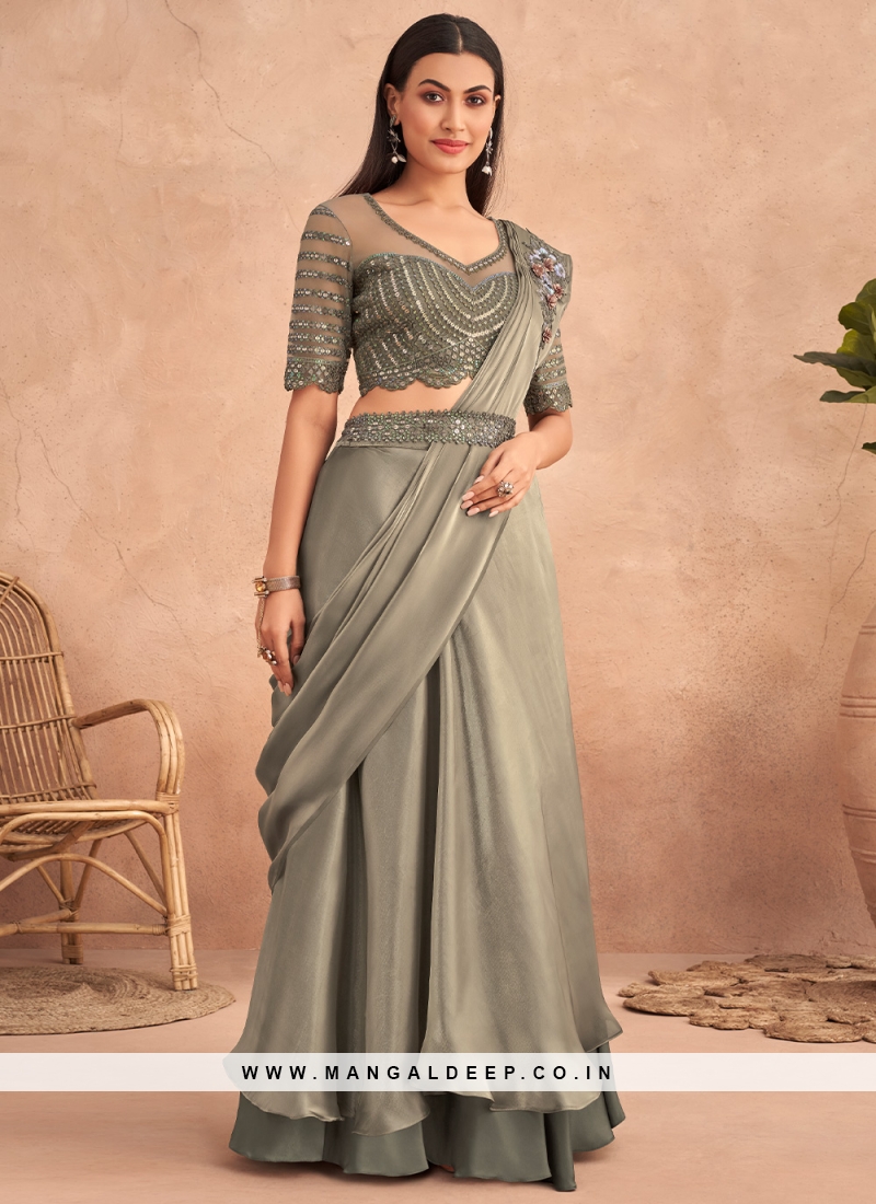 Lehenga Saree - Buy Lehenga Sarees Online at Best Prices | Karagiri