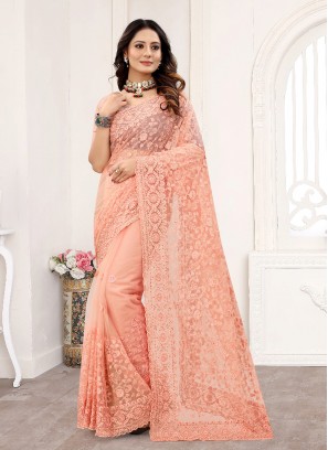 Simplistic Resham Wedding Traditional Saree