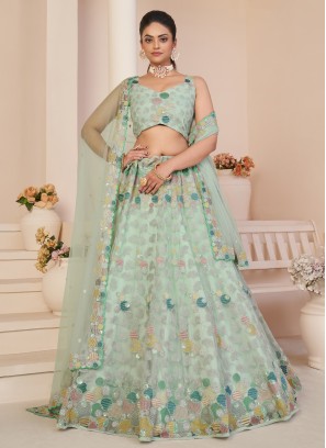 Snazzy Net Designer Lehenga Choli