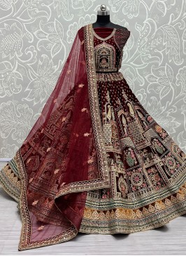 Sonorous A Line Lehenga Choli For Wedding