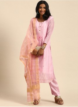 Sonorous Silk Straight Salwar Kameez