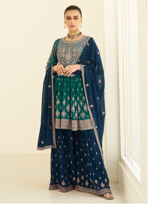 Sophisticated Georgette Trendy Designer Salwar Kameez