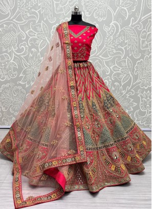 Sophisticated Silk A Line Lehenga Choli