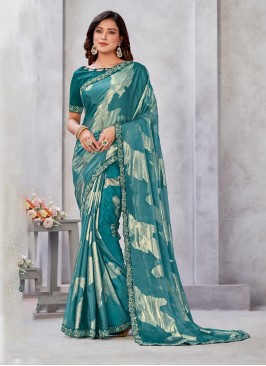 Sorcerous Zari Jacquard Classic Saree