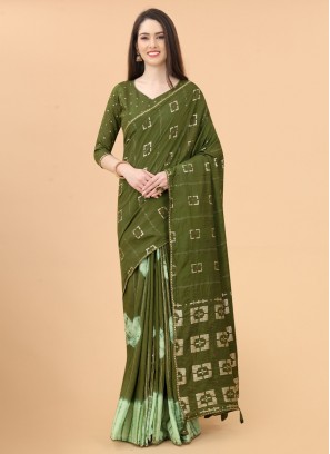 Specialised Contemporary Style Saree For Party