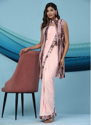 Specialised Rose Pink Trendy Saree
