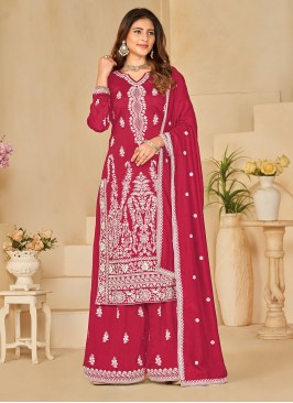 Spellbinding Art Silk Festival Designer Salwar Kameez