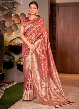 Splendid Pink Saree