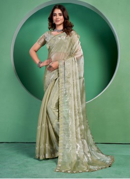 Splendid Sequins Party Casual Saree