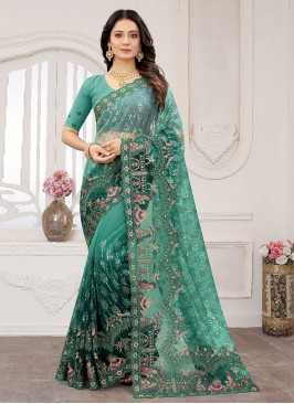 Staggering Sequins Classic Saree