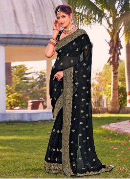 Staring Zari Party Trendy Saree