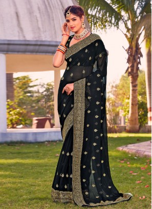 Staring Zari Party Trendy Saree