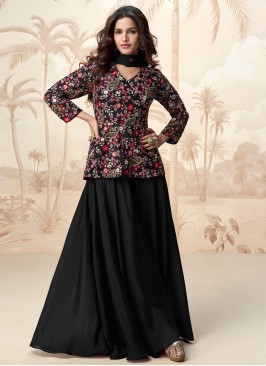 Sterling Black Trendy Designer Salwar Suit