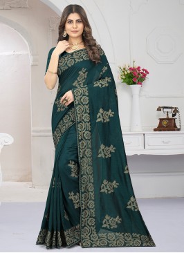 Sterling Green Trendy Saree