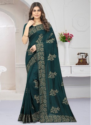 Sterling Green Trendy Saree