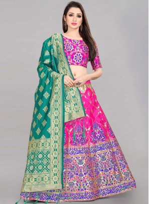 Striking Rani A Line Lehenga Choli