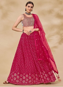 Striking Sequins Readymade Lehenga Choli