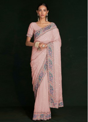 Stupendous Georgette Designer Saree