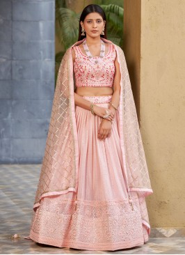 Stupendous Georgette Sangeet Lehenga Choli