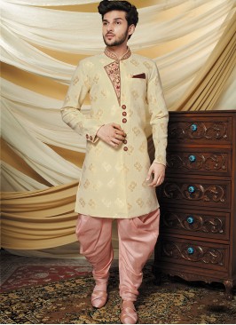 Stylish Beige Indo Western