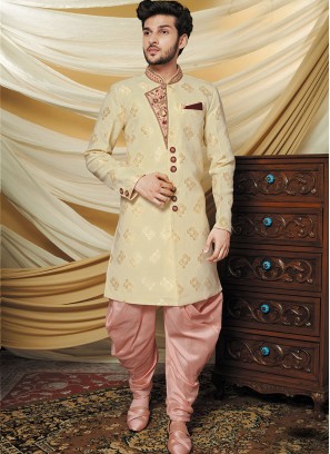 Stylish Beige Indo Western