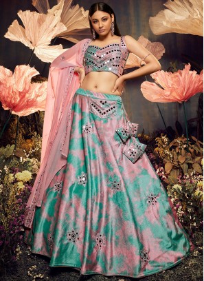 Stylish Mirror Lehenga Choli