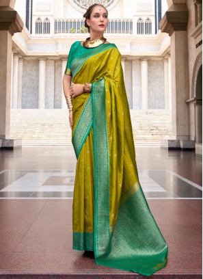 Stylish Silk Festival Traditional Saree