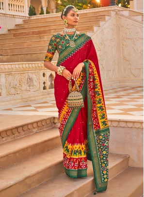 Suave Handwork Silk Classic Saree