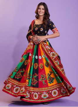 Suave Printed Cotton Readymade Lehenga Choli