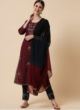 Suave Rayon Festival Readymade Salwar Kameez