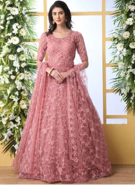 Subtle Embroidered Festival Designer Gown