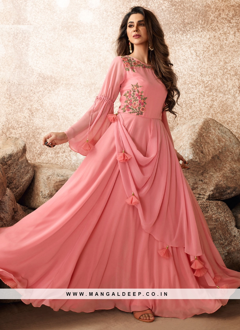 Pink clearance designer gown