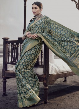 Sumptuous Silk Woven Classic Saree