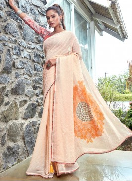 Sunshine Swarovski Classic Saree