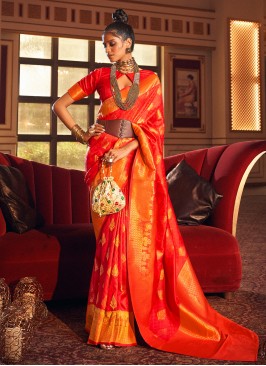 Superb Handloom silk Reception Classic Saree