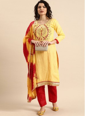 Superlative Embroidered Salwar Suit