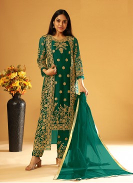 Superlative Net Trendy Salwar Suit