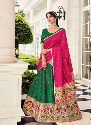 Surpassing Banarasi Silk Reception A Line Lehenga Choli