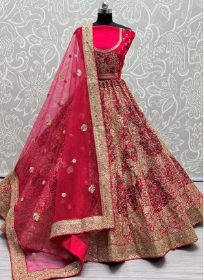 Surpassing Fuchsia Engagement Trendy Designer Lehenga Choli