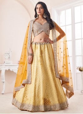 Surpassing Gold A Line Lehenga Choli