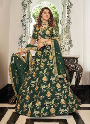 Surpassing Green Lehenga Choli