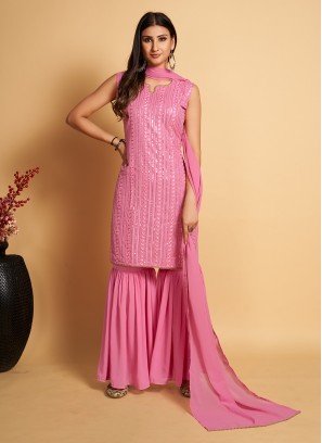 Swanky Georgette Designer Salwar Kameez