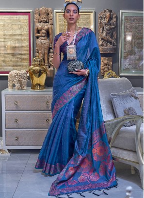 Swanky Weaving Saree
