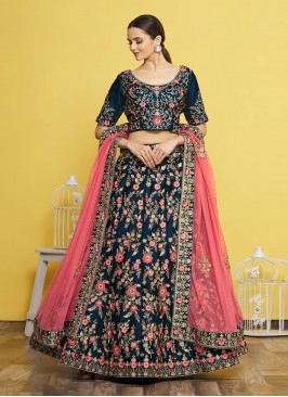 Tantalizing Sequins A Line Lehenga Choli