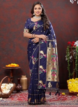 Tempting Silk Party Trendy Saree