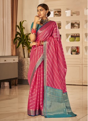 Tiptop Banarasi Silk Designer Saree