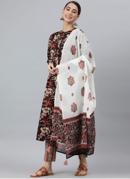 Transcendent Cotton Printed Readymade Style