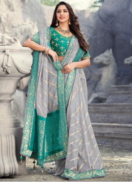 Transcendent Silk Designer Traditional Saree