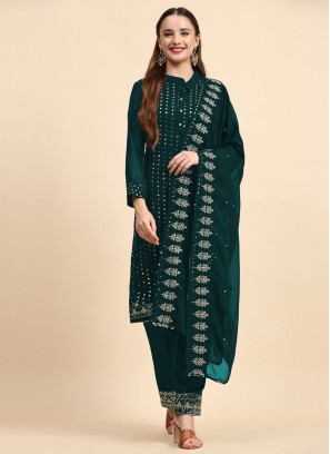 Trendy Embroidered Trendy Salwar Suit
